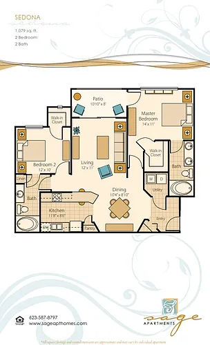 Floor plan Sedona