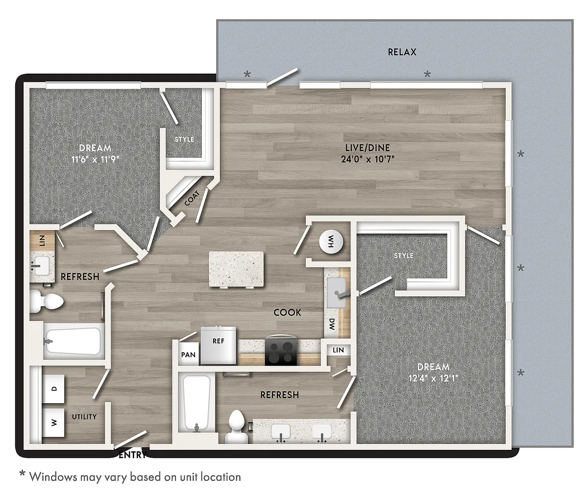 Floor plan B2
