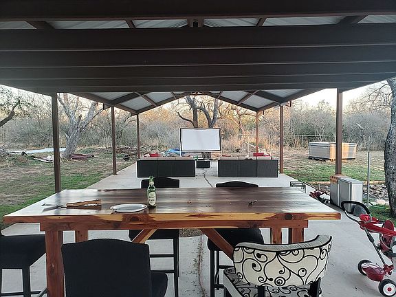 Outside Man Cave Kitchen