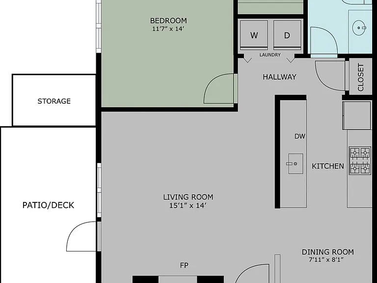 1 Bed/1 Bath 1 Bed/1 Bath
