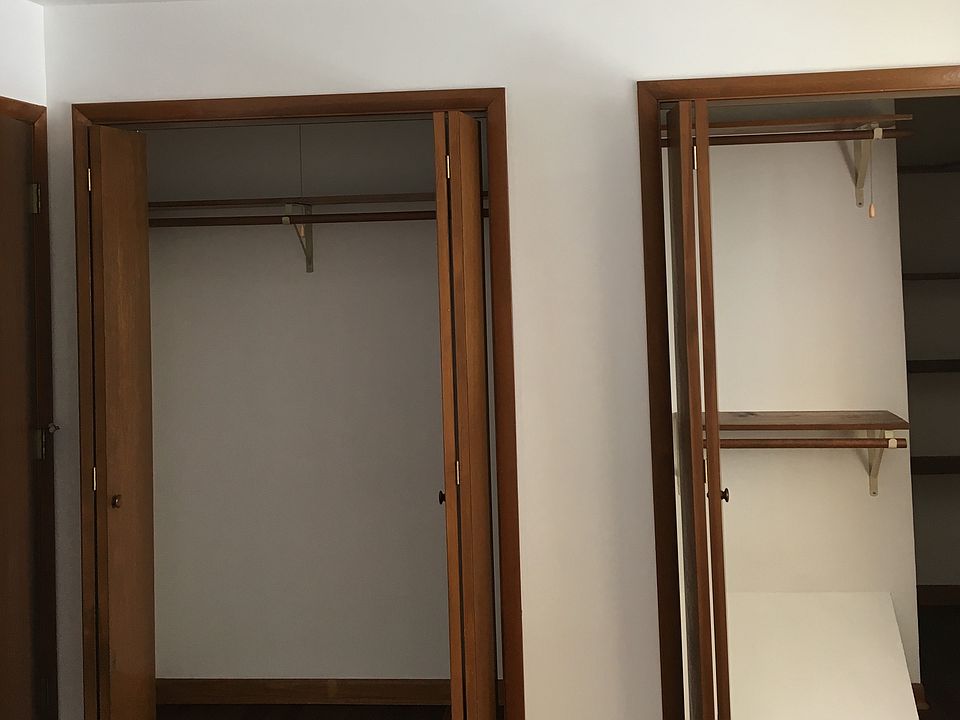 Bedroom #2 closets 