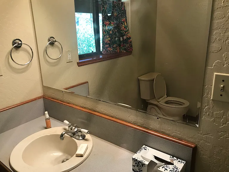 Master Bathroom has a walk-in shower.