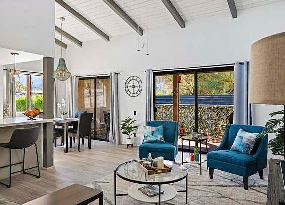 Living and dining area
