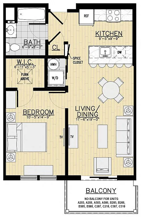 Floor plan B4