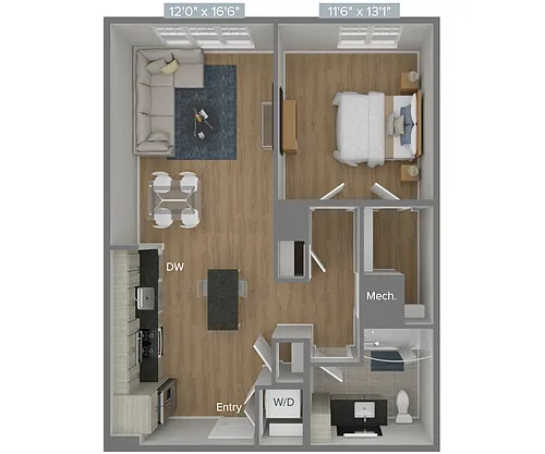 Floor plan A3-817