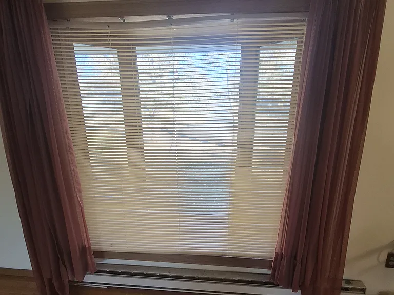 Living room bay window