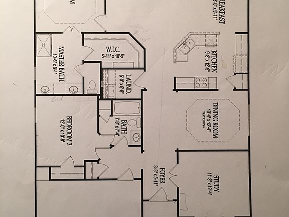 House is reverse from this floor plan
