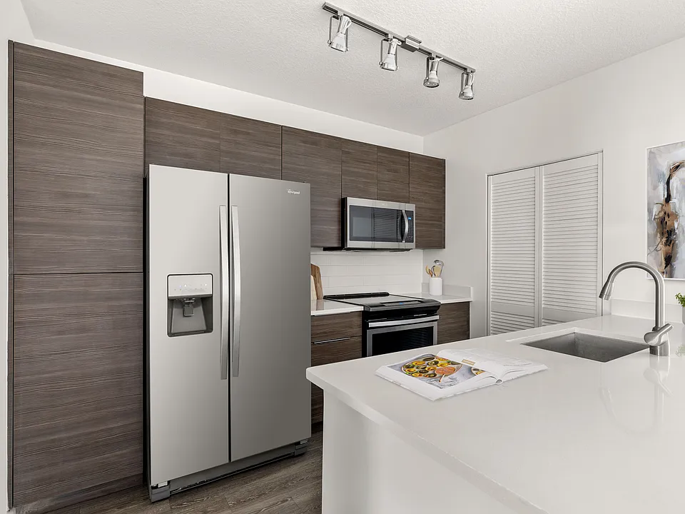 Enjoy sleek finishes and thoughtful details.