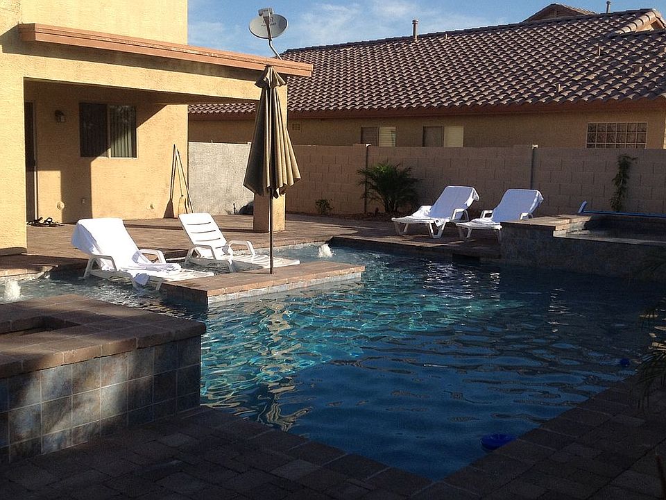 Heated pool 