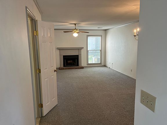 downstairs living/dining area