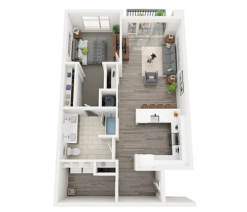 Floor plan Gypsum