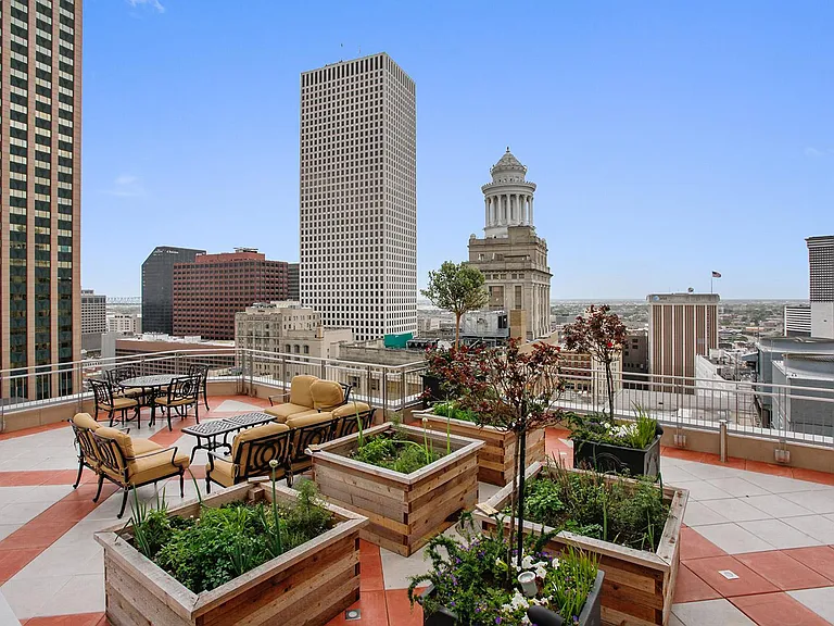 Rooftop Herb Garden