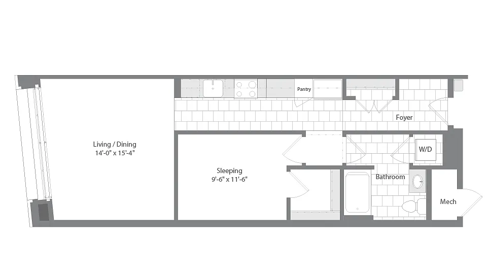 Floor plan Archbald - Junior