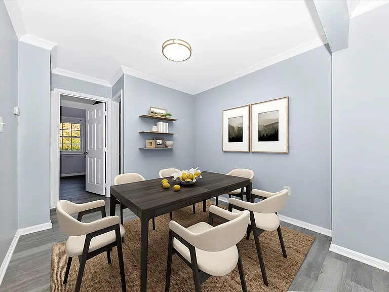 Dining Room Virtually Staged