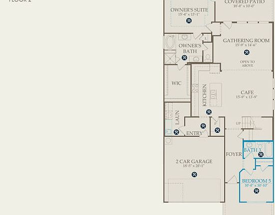 Riverdale Floor Plan, Quick Move-In Home, Floor 1