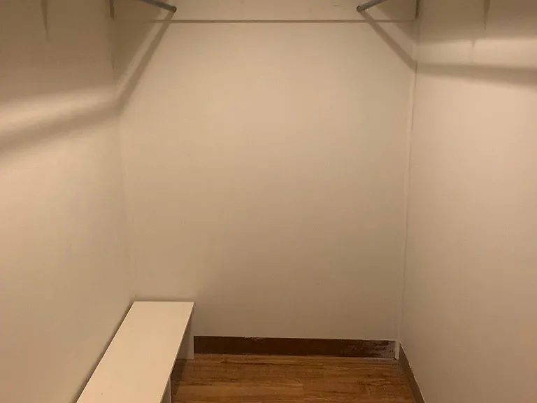 Lower floor bedroom closet