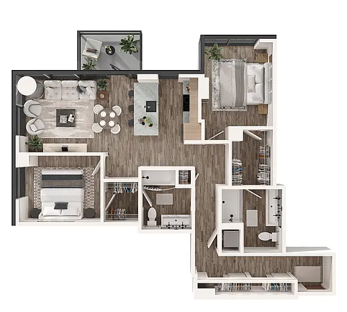 Floor plan T7