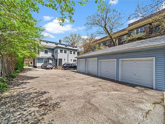 1 covered garage space and 1 open space for parking