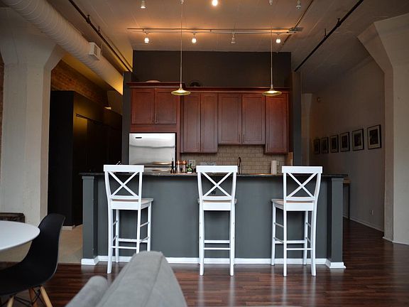 Newly renovated kitchen with stainless steel appliances