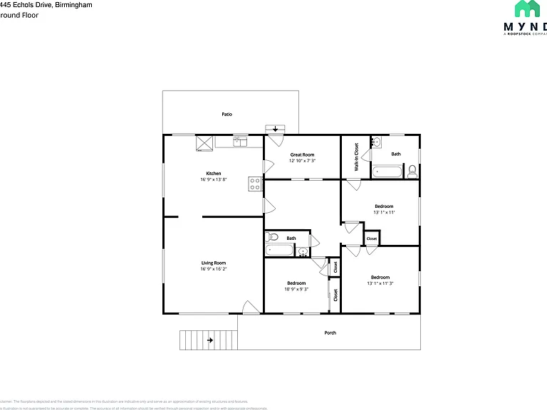 1445 Echols Dr — Photo 2