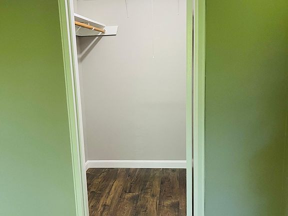 walk-in closet in bedroom