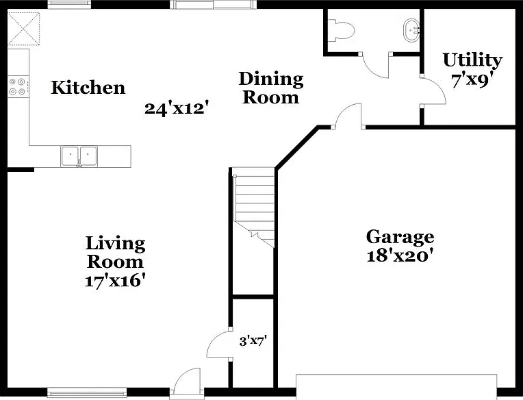 3 bed, 2.5 bath, 2060 sqft, $1,960 — Photo 2