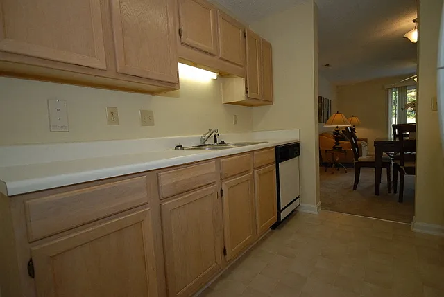 The Lenox West three bedrooms are three story townhomes and very spacious.