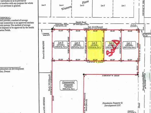 Smith Rd Lot 3, Dequincy, LA 70633