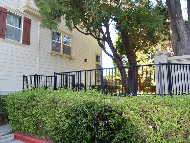 Private area next to home