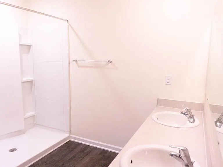 Large walk-in bath shower