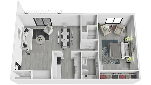 Floor plan WND1x1I