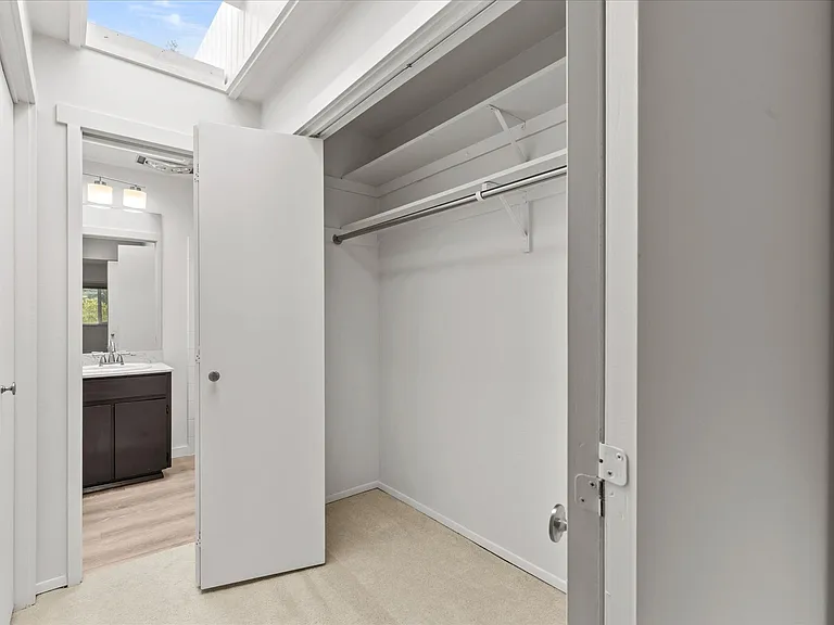Master bedroom closet