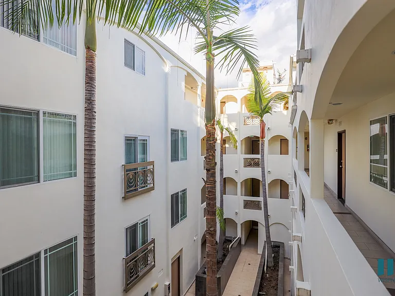Upper-Level Interior Courtyard View