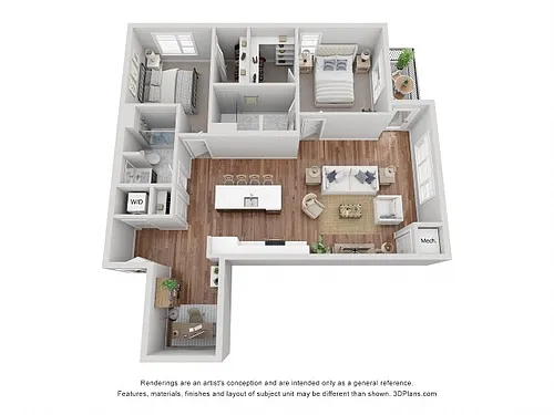 Floor plan B1