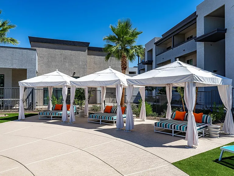 Pool Cabanas