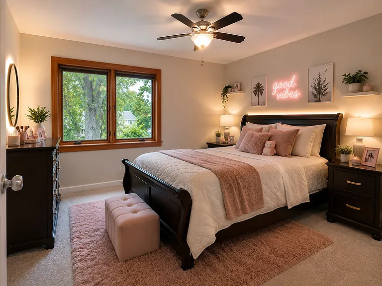 Upper level bedroom