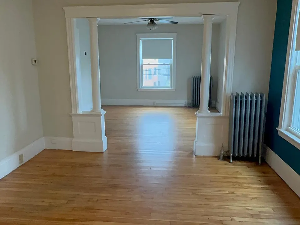 View of living area from dining room