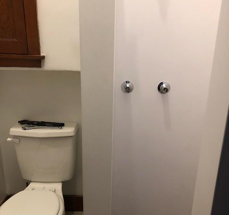 3/4 private bathroom
