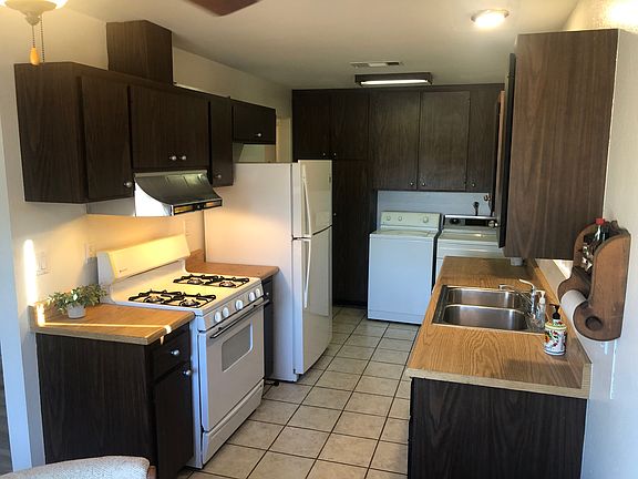 Kitchen - dishwasher and oven included
Laundry hook-ups 
Refrigerator, washer/dryer available for purchase