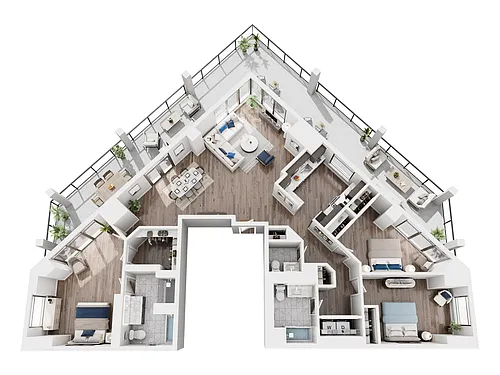 Floor plan PH01