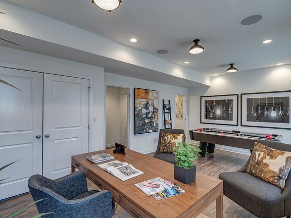 Finished lower level - now Included on all townhomes