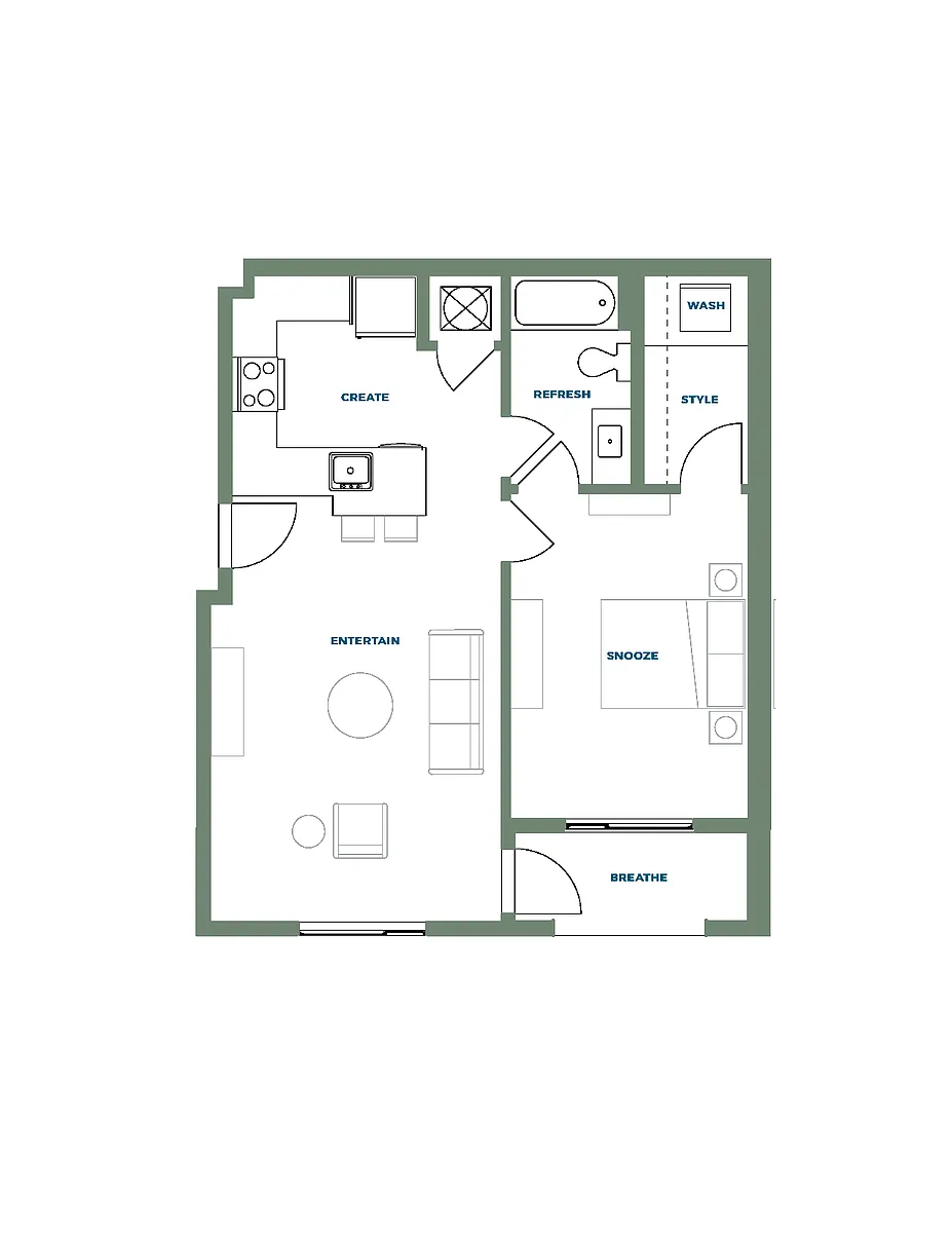 Floor plan A02