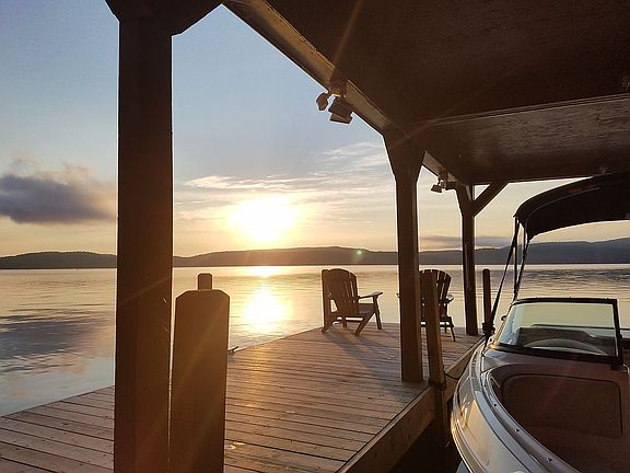 Sunrise on the docks