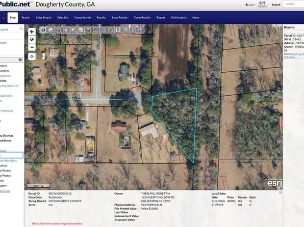 922 Parrish Ln, Albany, GA 31705