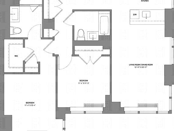 2nd image of 388 Bridge St APT 33G