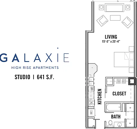 Galaxie High Rise Apartments — Photo 2