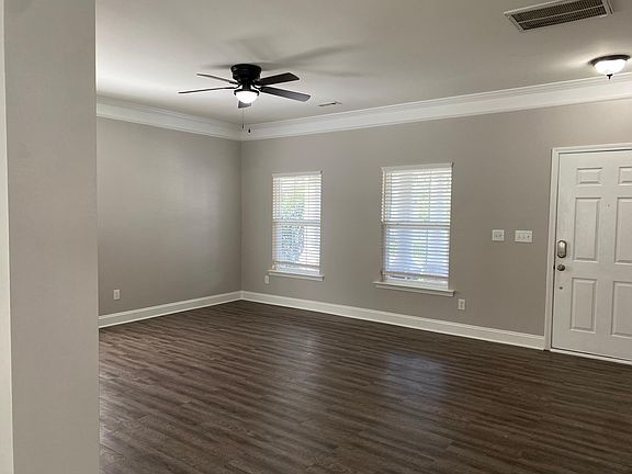 Front entry and living room