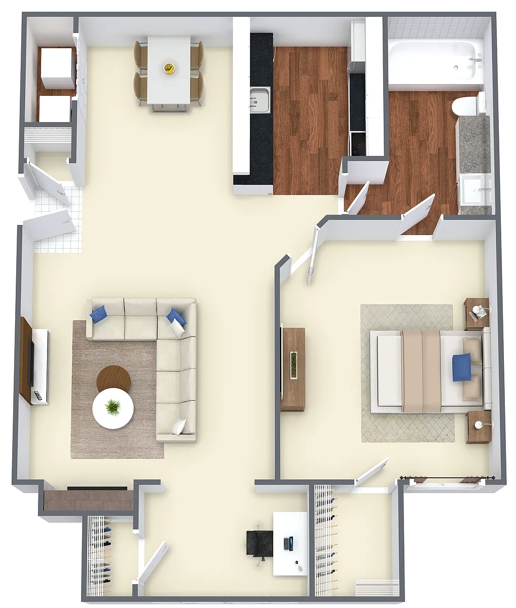 Floor plan Pavilion w/ Atrium