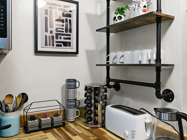 Fully stocked kitchen with everything you need to create culinary masterpieces.