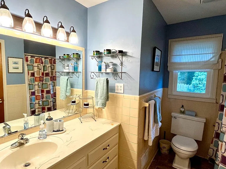 Hall bath